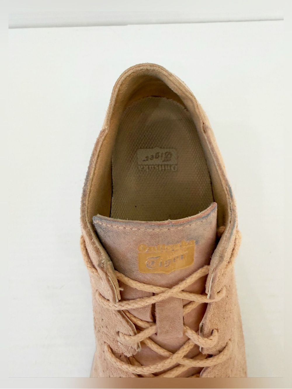 Asics - Onitsuka Tiger Samsara Lo Sneakers - Apricot Suede - 6 - Picture 10 of 15